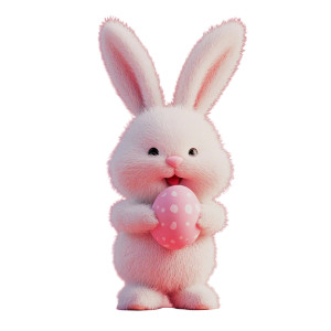 Plush Bunny Easter Vinyl Car Decal Sticker – Waterproof & UV-Resistant 8" Plush Bunny Easter Vinyl Car Decal Sticker – Waterproof & UV-Resistant 8"