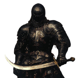 Black Knight V14 Vinyl Car Decal Sticker – Waterproof & UV-Resistant 8"