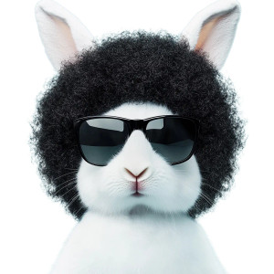 Stylish Rabbit Vinyl Car Decal Sticker – Waterproof & UV-Resistant 8"