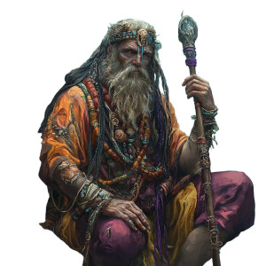 Sea Hermit Priest Vinyl Car Decal Sticker – Waterproof & UV-Resistant 8"