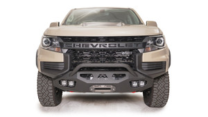 Enhance 2021-2022 Colorado | Fab Fours Winch Mount - Black Steel | Fits Warn Zeon 12k - USA Made Enhance 2021-2022 Colorado | Fab Fours Winch Mount - Black Steel | Fits Warn Zeon 12k - USA Made