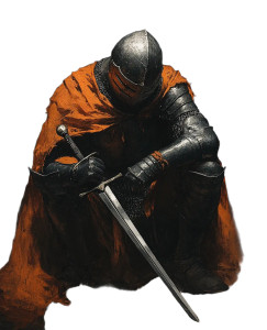 Black Knight Concept Vinyl Car Decal Sticker – Waterproof & UV-Resistant 8"