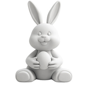 Stylized Easter Bunny V2 Vinyl Car Decal Sticker – Waterproof & UV-Resistant 8" Stylized Easter Bunny V2 Vinyl Car Decal Sticker – Waterproof & UV-Resistant 8"