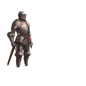 Knight In Bloom Vinyl Car Decal Sticker – Waterproof & UV-Resistant 8"