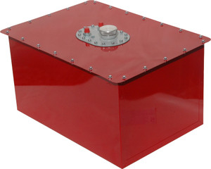 RCI 22 Gallon Red Powder Coated Fuel Cell | Steel Inner Cell with High Strength Polyethylene Bladder RCI 22 Gallon Red Powder Coated Fuel Cell | Steel Inner Cell with High Strength Polyethylene Bladder
