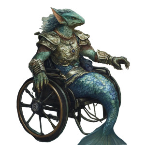 Eel Goblin Mermaid Vinyl Car Decal Sticker – Waterproof & UV-Resistant 8"