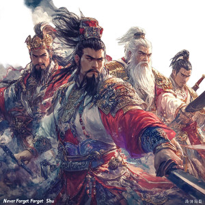 Shu Kingdom Heroes Vinyl Car Decal Sticker – Waterproof & UV-Resistant 8"