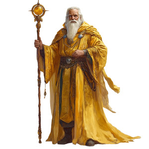 Golden Old Wizard Vinyl Car Decal Sticker – Waterproof & UV-Resistant 8" Golden Old Wizard Vinyl Car Decal Sticker – Waterproof & UV-Resistant 8"