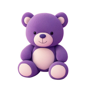 Purple Teddy Bear Vinyl Car Decal Sticker – Waterproof & UV-Resistant 8" Purple Teddy Bear Vinyl Car Decal Sticker – Waterproof & UV-Resistant 8"