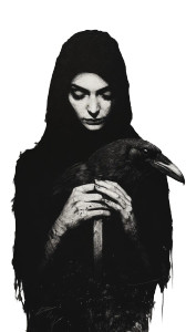 Crow With Cross Vinyl Car Decal Sticker – Waterproof & UV-Resistant 8"