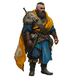 Young Dwarf Merchant Vinyl Car Decal Sticker – Waterproof & UV-Resistant 8"