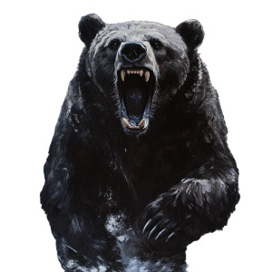 Roaring Grizzly Bear V3 Vinyl Car Decal Sticker – Waterproof & UV-Resistant 8" Roaring Grizzly Bear V3 Vinyl Car Decal Sticker – Waterproof & UV-Resistant 8"