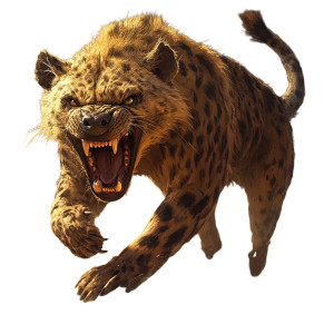 Wild Angry Yena Vinyl Car Decal Sticker – Waterproof & UV-Resistant 8"