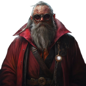 Evil Wizard Dwarf Vinyl Car Decal Sticker – Waterproof & UV-Resistant 8"