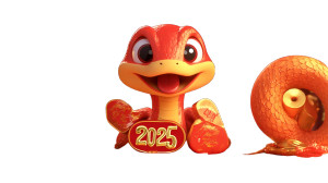 Little Snake Zodiac Vinyl Car Decal Sticker – Waterproof & UV-Resistant 8"