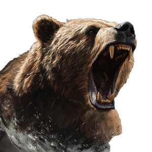 Aggressive Bear V2 Vinyl Car Decal Sticker – Waterproof & UV-Resistant 8" Aggressive Bear V2 Vinyl Car Decal Sticker – Waterproof & UV-Resistant 8"