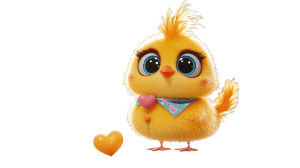 Cartoon Chicken Character Vinyl Car Decal Sticker – Waterproof & UV-Resistant 8" Cartoon Chicken Character Vinyl Car Decal Sticker – Waterproof & UV-Resistant 8"