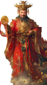 God Of Wealth V29 Vinyl Car Decal Sticker – Waterproof & UV-Resistant 8"