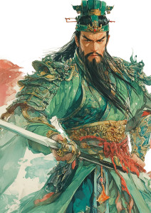 Guan Yu Painting V2 Vinyl Car Decal Sticker – Waterproof & UV-Resistant 8" Guan Yu Painting V2 Vinyl Car Decal Sticker – Waterproof & UV-Resistant 8"