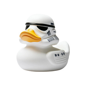 Storm Trooper Duck Vinyl Car Decal Sticker – Waterproof & UV-Resistant 8"