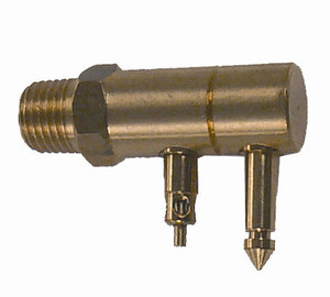 Sierra Marine Boat Fuel Line Fitting | Gold 90-Degree Quick Connector | Durable Brass Construction Sierra Marine Boat Fuel Line Fitting | Gold 90-Degree Quick Connector | Durable Brass Construction
