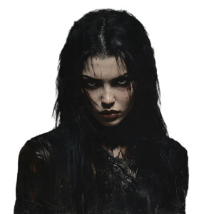 Dark Metal Album Vinyl Car Decal Sticker – Waterproof & UV-Resistant 8"