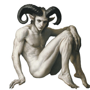 Dark Satyr V2 Vinyl Car Decal Sticker – Waterproof & UV-Resistant 8"