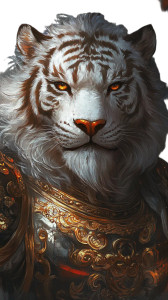 Majestic Tiger Warrior Vinyl Car Decal Sticker – Waterproof & UV-Resistant 8" Majestic Tiger Warrior Vinyl Car Decal Sticker – Waterproof & UV-Resistant 8"
