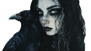 The Morrigan V2 Vinyl Car Decal Sticker – Waterproof & UV-Resistant 8"