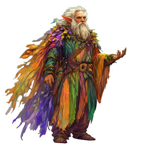 Wood Elf Wizard V2 Vinyl Car Decal Sticker – Waterproof & UV-Resistant 8" Wood Elf Wizard V2 Vinyl Car Decal Sticker – Waterproof & UV-Resistant 8"