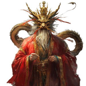 Dragon King V3 Vinyl Car Decal Sticker – Waterproof & UV-Resistant 8"