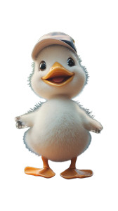 Cute Uniform Duck Vinyl Car Decal Sticker – Waterproof & UV-Resistant 8" Cute Uniform Duck Vinyl Car Decal Sticker – Waterproof & UV-Resistant 8"