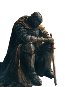 Dark Souls Knight V14 Vinyl Car Decal Sticker – Waterproof & UV-Resistant 8"