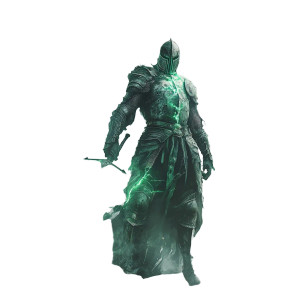 Enchanted Knight Boss Vinyl Car Decal Sticker – Waterproof & UV-Resistant 8" Enchanted Knight Boss Vinyl Car Decal Sticker – Waterproof & UV-Resistant 8"