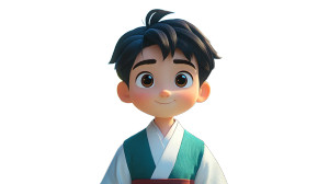 Hanfu Boy Cartoon Vinyl Car Decal Sticker – Waterproof & UV-Resistant 8" Hanfu Boy Cartoon Vinyl Car Decal Sticker – Waterproof & UV-Resistant 8"