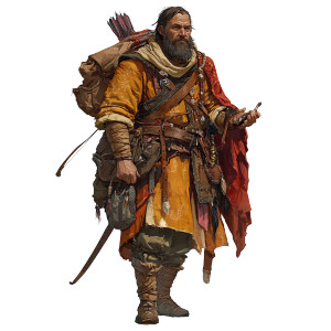 D&D Npc Vinyl Car Decal Sticker – Waterproof & UV-Resistant 8"