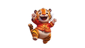 Tigre Fortune Vinyl Car Decal Sticker – Waterproof & UV-Resistant 8" Tigre Fortune Vinyl Car Decal Sticker – Waterproof & UV-Resistant 8"