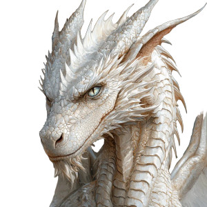 White Dragon V4 Vinyl Car Decal Sticker – Waterproof & UV-Resistant 8"