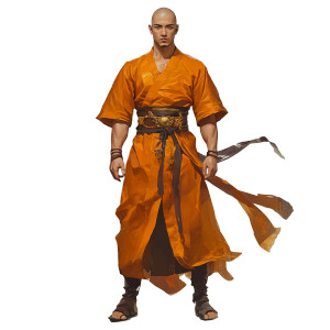 Serene Monk Wei Vinyl Car Decal Sticker – Waterproof & UV-Resistant 8" Serene Monk Wei Vinyl Car Decal Sticker – Waterproof & UV-Resistant 8"