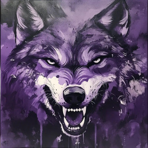 Aggressive Wolf Face Vinyl Car Decal Sticker – Waterproof & UV-Resistant 8"