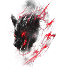 Dark Fantasy Hellhound Vinyl Car Decal Sticker – Waterproof & UV-Resistant 8" Dark Fantasy Hellhound Vinyl Car Decal Sticker – Waterproof & UV-Resistant 8"