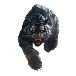 Divine Beast Demons Vinyl Car Decal Sticker – Waterproof & UV-Resistant 8"