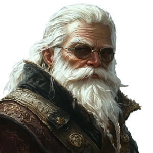 Fantasy Dwarf Artificer Vinyl Car Decal Sticker – Waterproof & UV-Resistant 8"