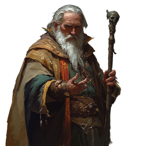 Wizard Concept Art Vinyl Car Decal Sticker – Waterproof & UV-Resistant 8"