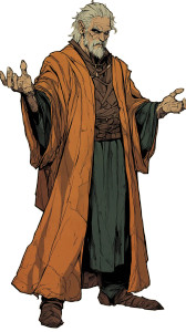 Ancient Sloppy Wizard Vinyl Car Decal Sticker – Waterproof & UV-Resistant 8"