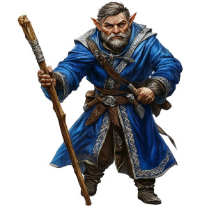 Halfling Mage Vinyl Car Decal Sticker – Waterproof & UV-Resistant 8" Halfling Mage Vinyl Car Decal Sticker – Waterproof & UV-Resistant 8"