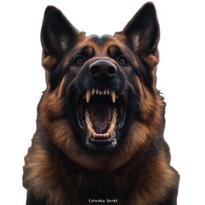 Angry German Shepherd V2 Vinyl Car Decal Sticker – Waterproof & UV-Resistant 8" Angry German Shepherd V2 Vinyl Car Decal Sticker – Waterproof & UV-Resistant 8"