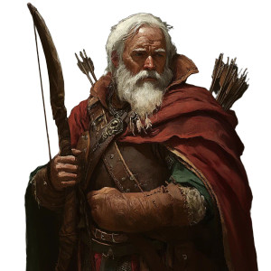 Medieval Ranger Vinyl Car Decal Sticker – Waterproof & UV-Resistant 8"