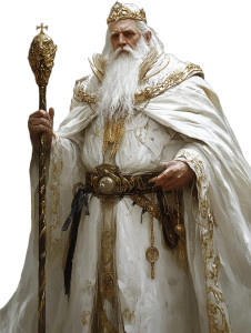 White Robe Wizard Vinyl Car Decal Sticker – Waterproof & UV-Resistant 8"