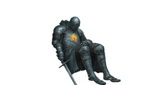 Weary Knight'S Vigil Vinyl Car Decal Sticker – Waterproof & UV-Resistant 8"